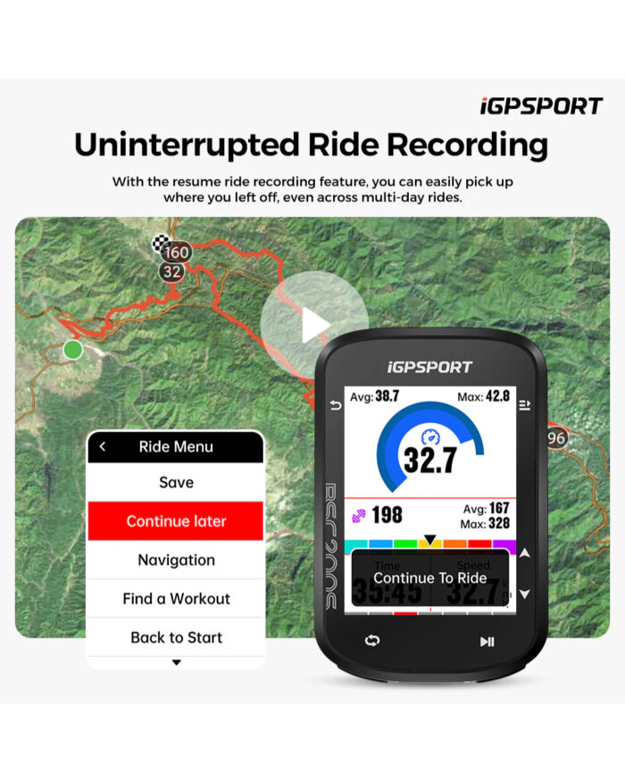 IGPSPORT Ciclocomputador GPS BSC200S - Imagen 4