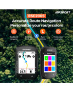 IGPSPORT Ciclocomputador GPS BSC200S - Imagen 5